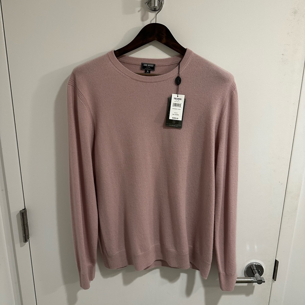 NWT - Todd Snyder Cashmere Crew Sweater - XL